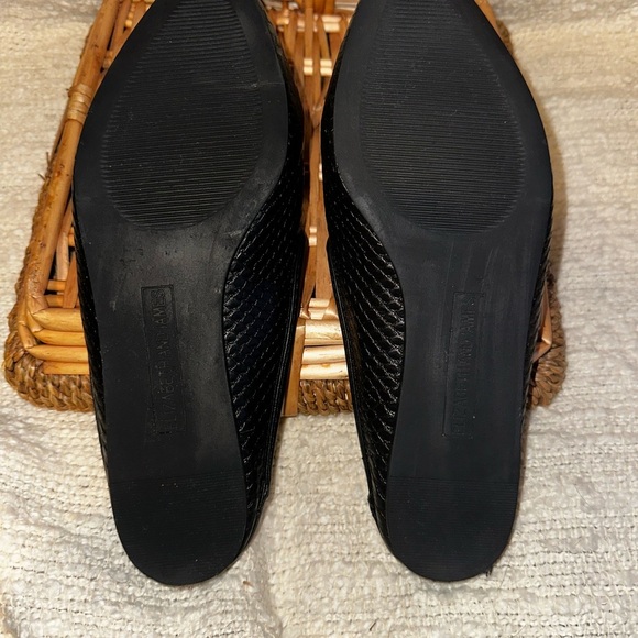 UEC Elizabeth And James Black Python Mule sz 7.5 - Picture 8 of 12